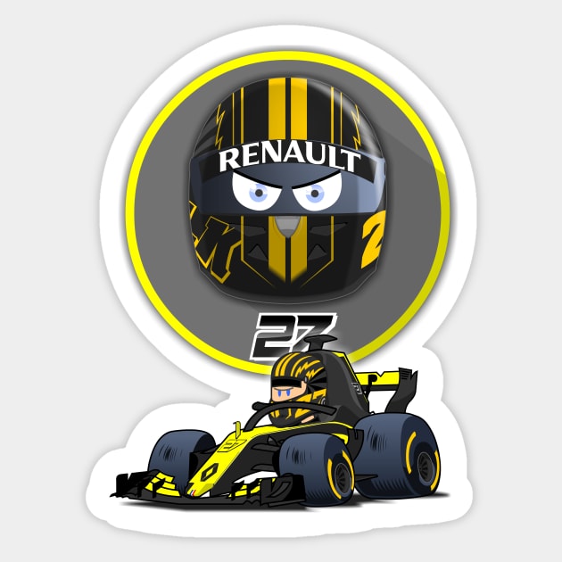 NICO HULKENBERG 2018 Sticker by Cirebox